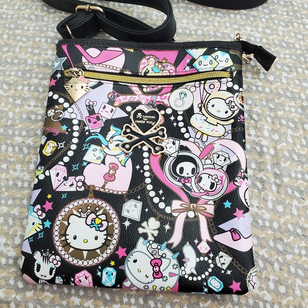 Vintage Tokidoki for Hello Kitty Sanrio 2012 Crossbody bag.